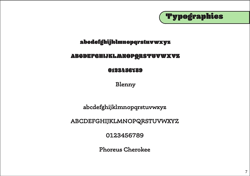Charte typographique