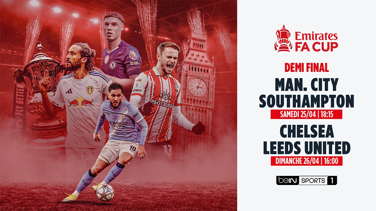 Affiche FA Cup, demi-finales
